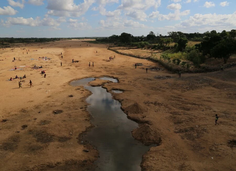 Na południu wyspy wyschła większość rzek, które nawadniały pola. Fot. WFP/ Shelley Thakral 