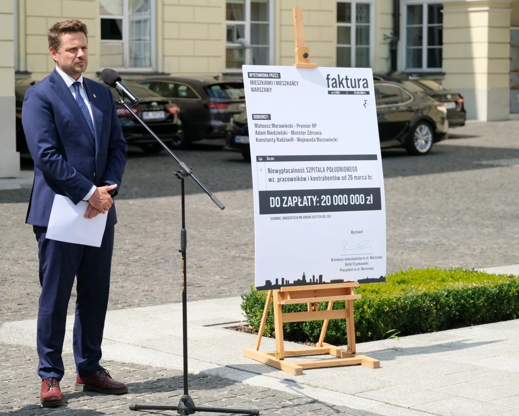 Briefing prasowy władz Warszawy na temat sytuacji spółki Szpital Solec, w tym Szpitala Południowego Briefing prasowy władz Warszawy na temat sytuacji spółki Szpital Solec, w tym Szpitala Południowego