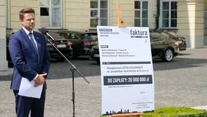 Briefing prasowy władz Warszawy na temat sytuacji spółki Szpital Solec, w tym Szpitala Południowego