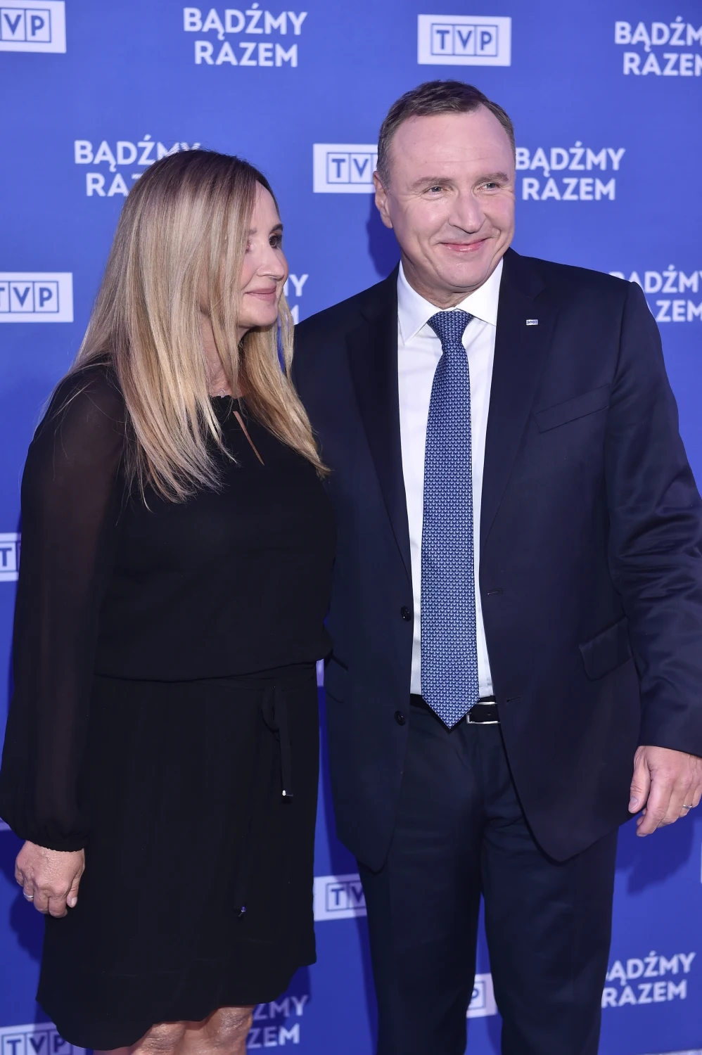 Jacek Kurski z żoną Jacek Kurski z żoną