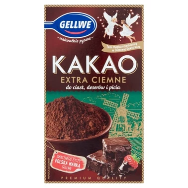Gellwe Kakao extra ciemne 80 g - 1