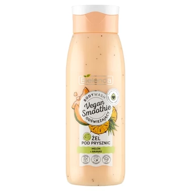 Bielenda Vegan Smoothie Odświeżający żel pod prysznic melon + ananas 400 g - 0