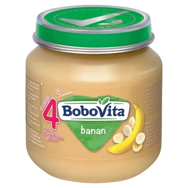 BoboVita Banan po 4 miesiącu 125 g - 0