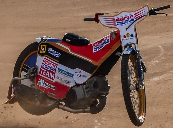 Motocykl bez zawodnika