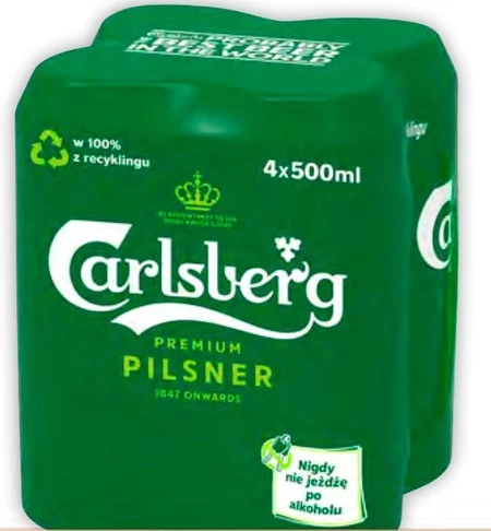 Piwo Carlsberg