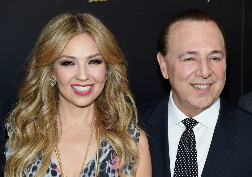 Thalia i Tommy Mottola