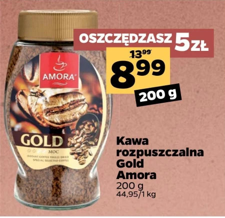 Kawa rozpuszczalna Amora Gold