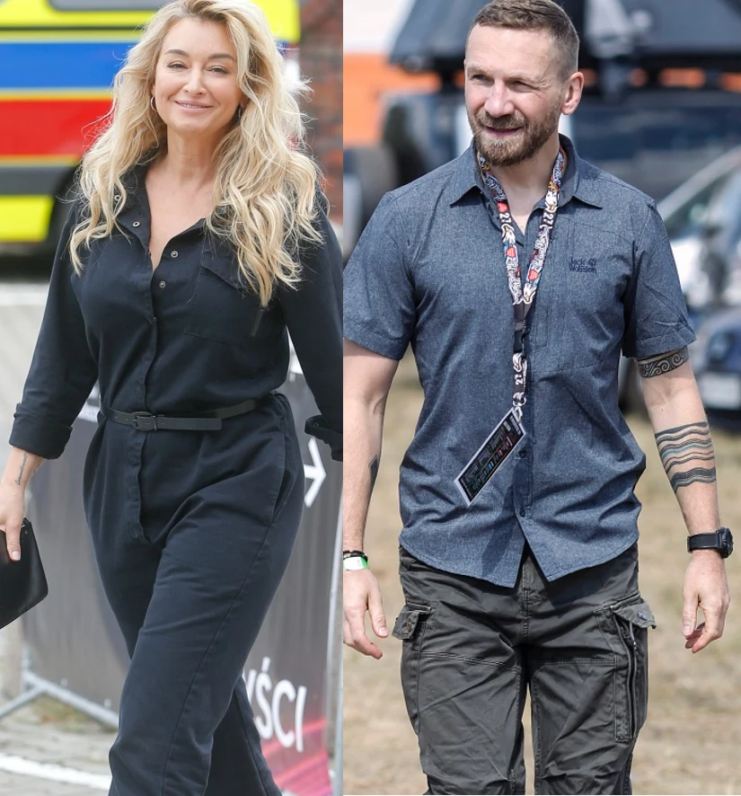 Martyna Wojciechowska i Przemek Kossakowski Martyna Wojciechowska i Przemek Kossakowski