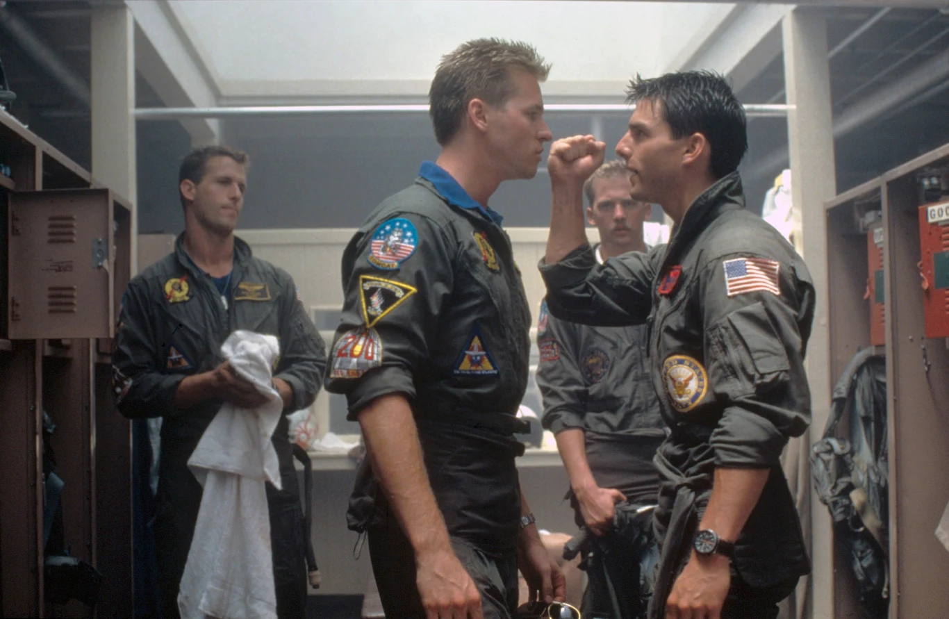 Kadr z filmu "Top Gun"