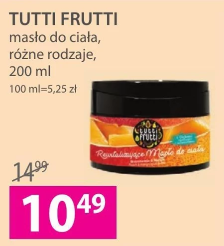 Masło do ciała Tutti Frutti