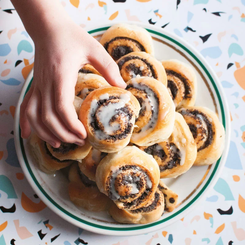 Bułeczki makowe, fot. Aleksandra Fruga Bułeczki makowe, fot. Aleksandra Fruga