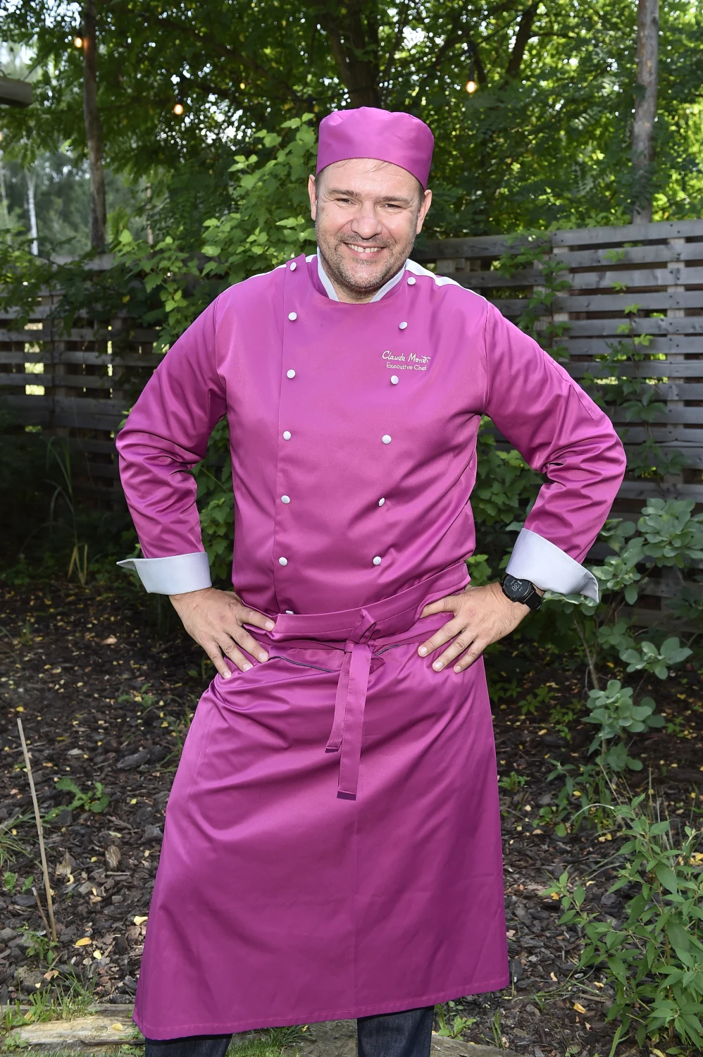 Tomasz Karolak na planie serialu "Kuchnia" Tomasz Karolak na planie serialu "Kuchnia"