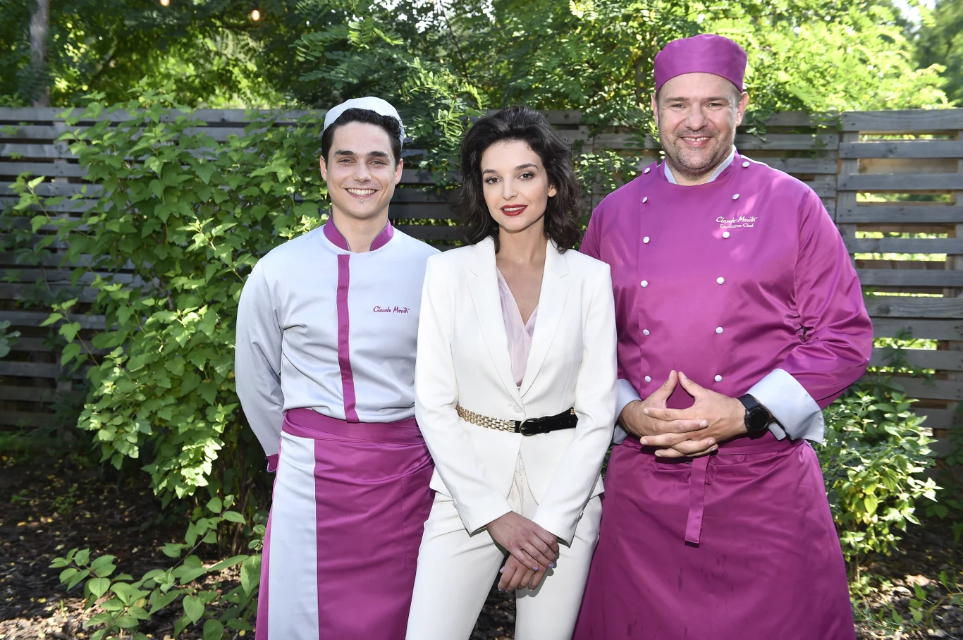 Tomasz Karolak na planie serialu "Kuchnia"