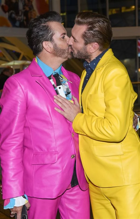 Gabriel Seweryn z byłym chłopakiem Rafałem Gabriel Seweryn z byłym chłopakiem Rafałem