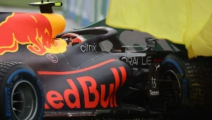 Sergio Perez rozbił swój samochód