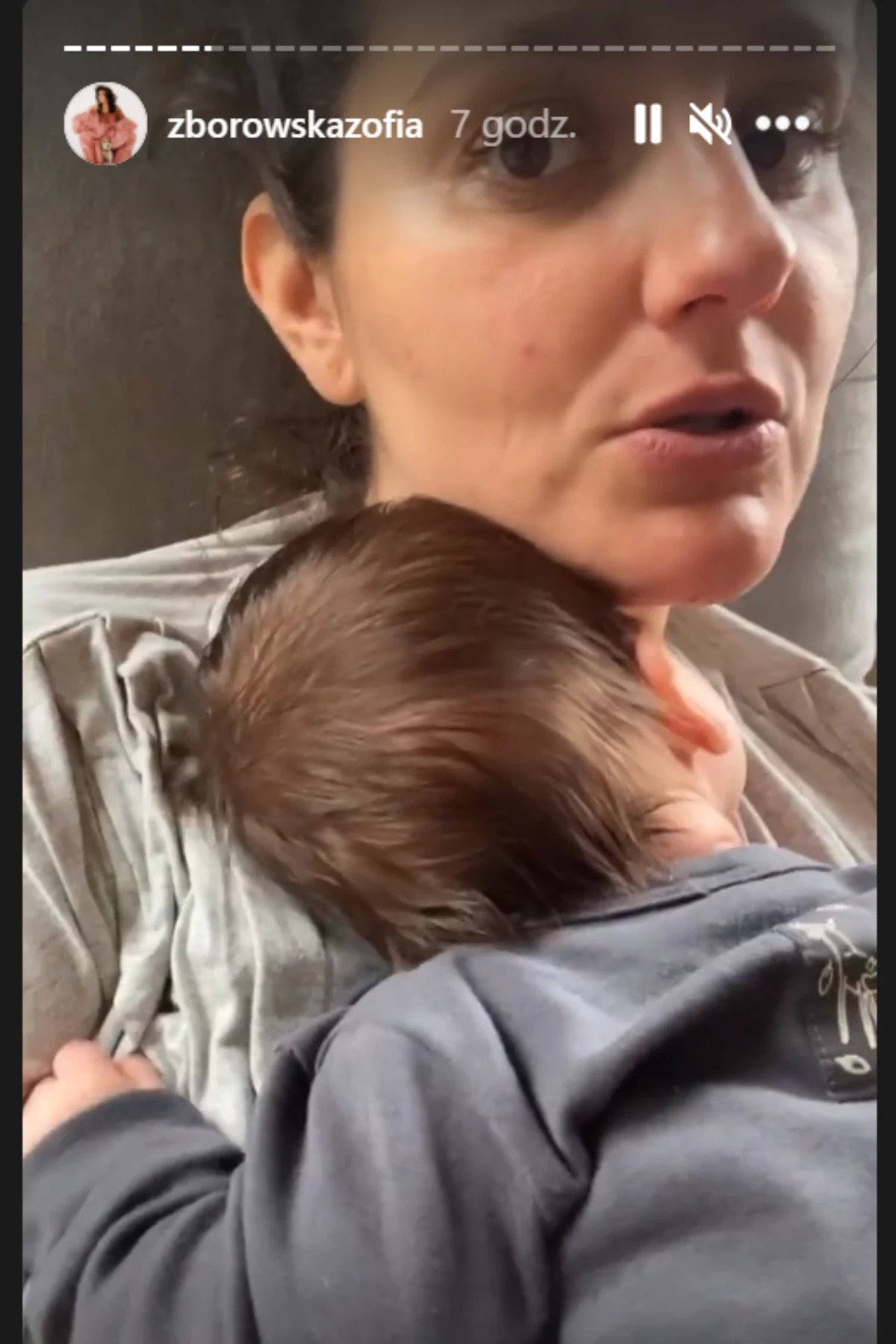 Zofia Zborowska z córką, fot. https://www.instagram.com/zborowskazofia/