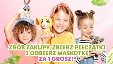 Maskotki Disneya w sklepach sieci Lidl