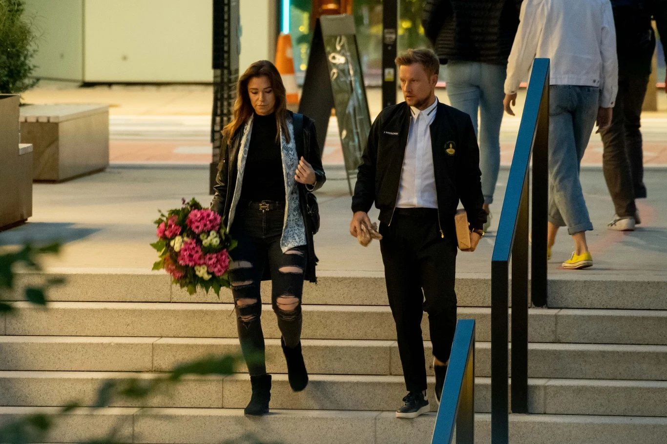 Kuba Wesołowski z żoną Agnieszką Kuba Wesołowski z żoną Agnieszką