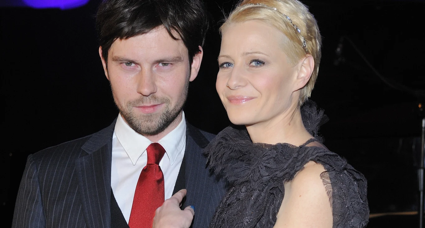 Małgorzata Kożuchowska z mężem, Bartkiem Wróblewskim Małgorzata Kożuchowska z mężem, Bartkiem Wróblewskim