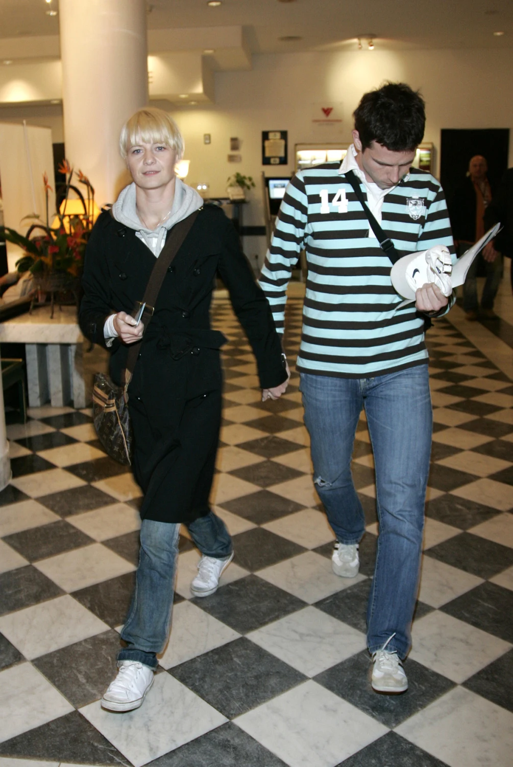 Małgorzata Kożuchowska i Bartek Wróblewski, 2007 rok Małgorzata Kożuchowska i Bartek Wróblewski, 2007 rok