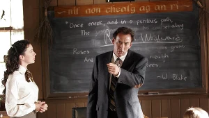 Nicolas Cage w scenie z filmu "Kult"