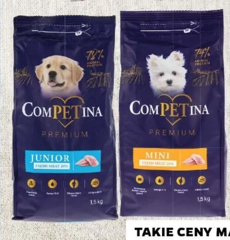 Karma dla psa Competina