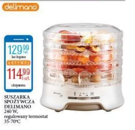 Suszarka do żywności Delimano