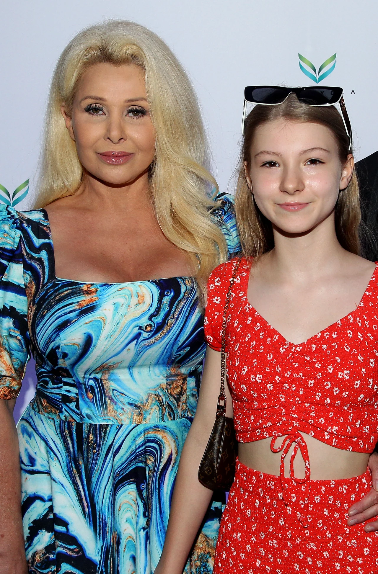 Aldona Orman z córką Aldona Orman z córką