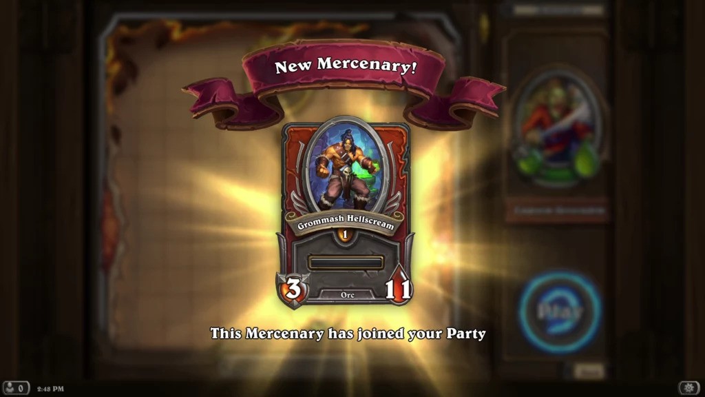 Hearthstone Mercenaries Hearthstone Mercenaries