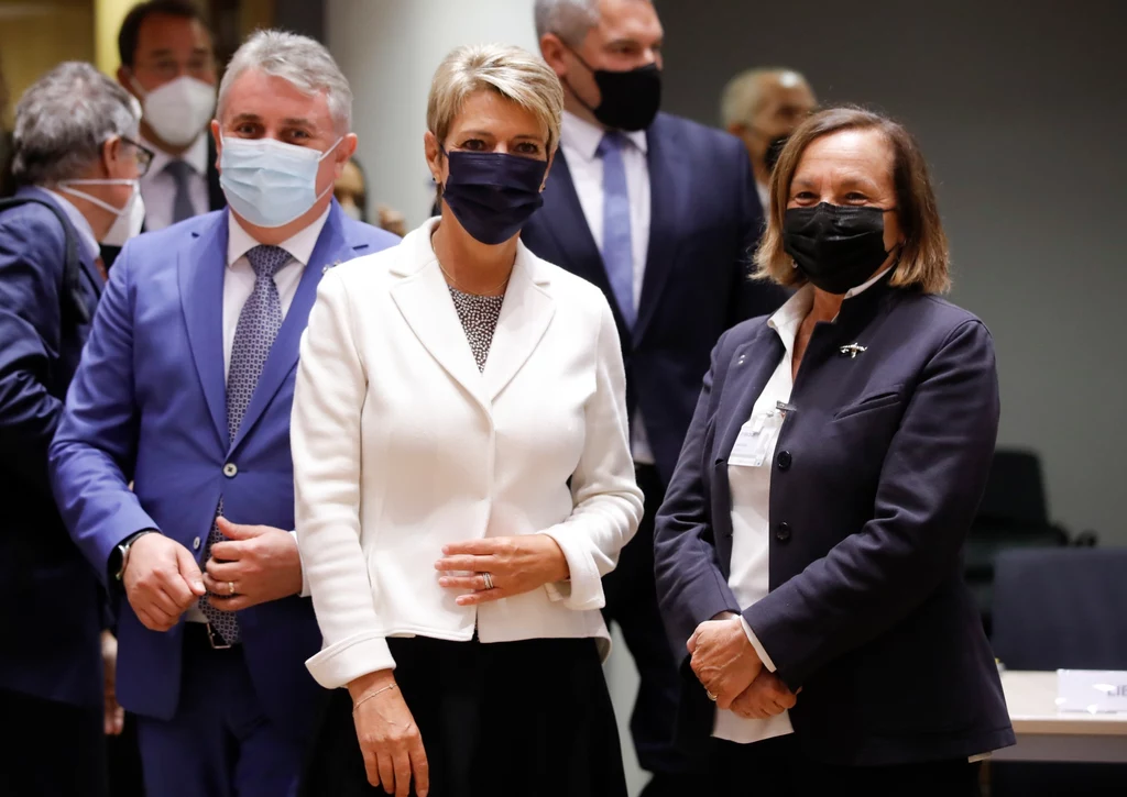 Spotkanie unijnych ministrów spraw wewnętrznych w Brukseli. Spotkanie unijnych ministrów spraw wewnętrznych w Brukseli.