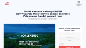 Oszustwo ”na Orlen” wciąż aktywne w sieci