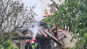 Toruń. Miejsce wybuchu domu przy ulicy Wybickiego