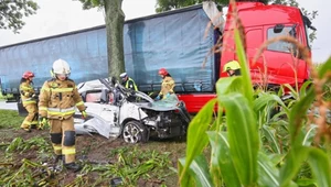 Narzeczeni, którzy jechali Citroenem C3, zginęli na miejscu