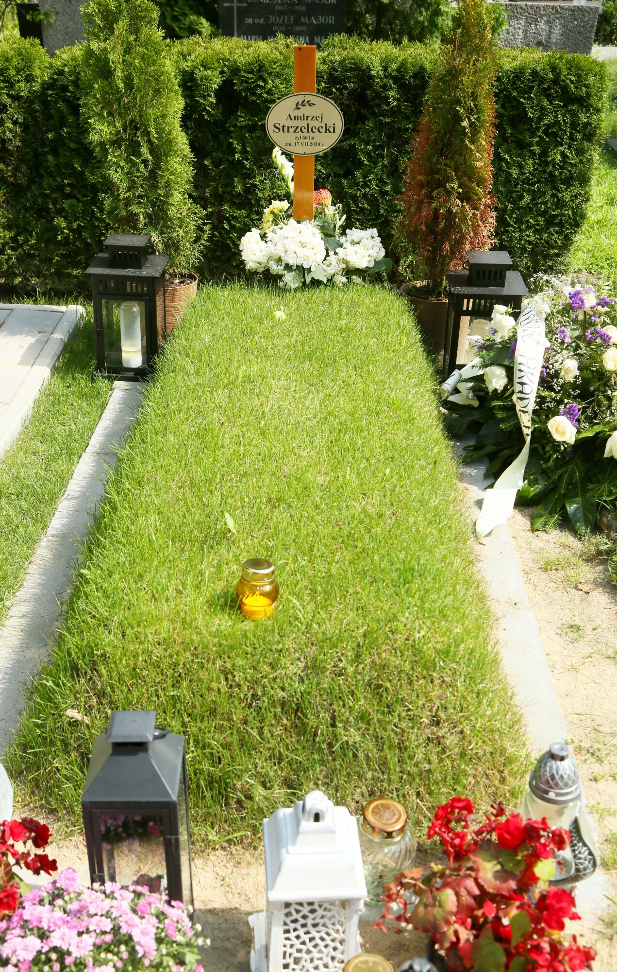 Grób Andrzeja Strzeleckiego Grób Andrzeja Strzeleckiego