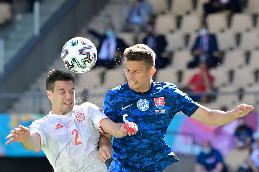 Lubomir Satka podczas Euro 2020