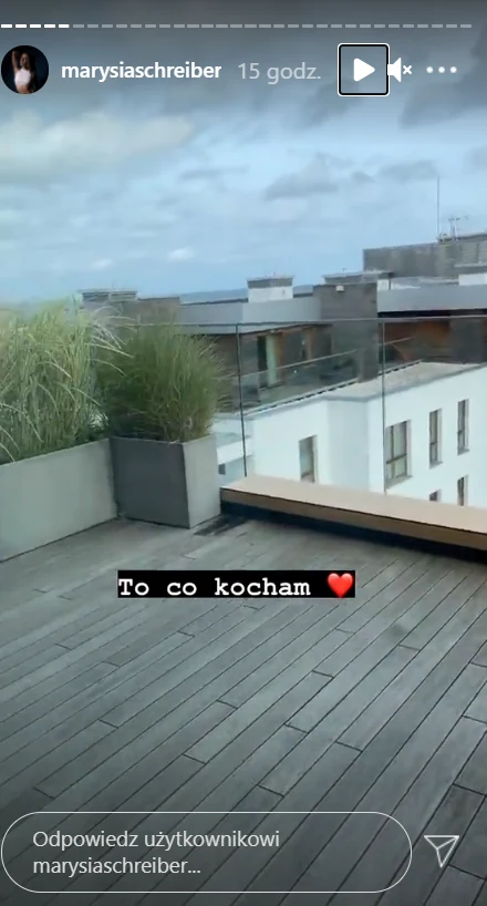 Marianna Schreiber odcinek "Top Model" oglądała w hotelu w Sopocie /https://www.instagram.com/marysiaschreiber/