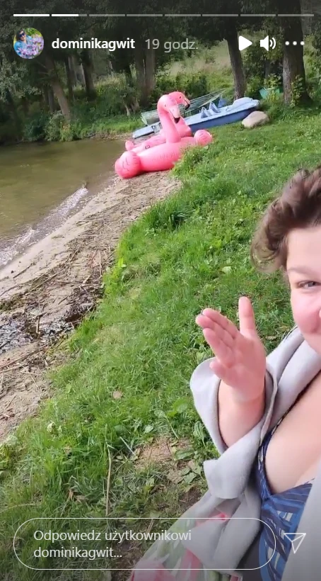 Dominika Gwit w stroju kąpielowym /https://www.instagram.com/dominikagwit/ Dominika Gwit w stroju kąpielowym /https://www.instagram.com/dominikagwit/