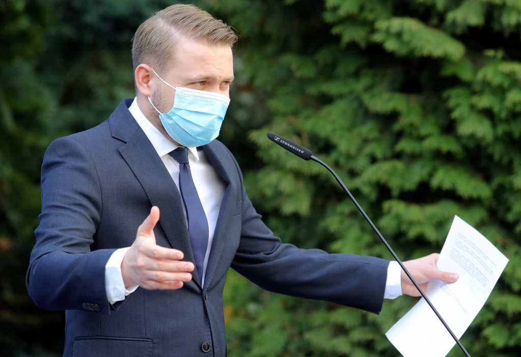 Wiceminister Jacek Ozdoba. Wiceminister Jacek Ozdoba.