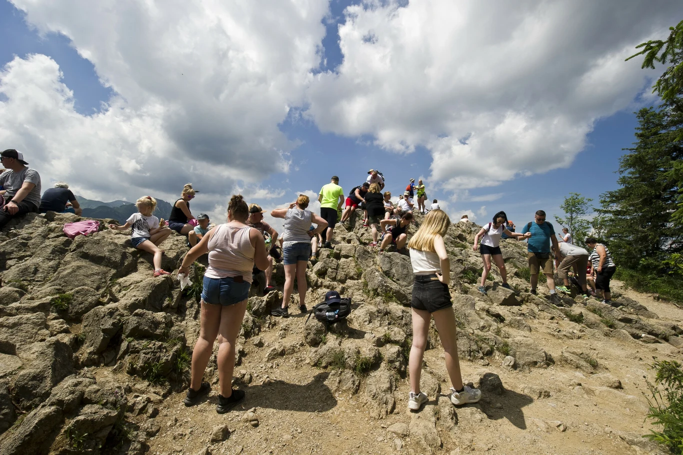 W górach należy zachować wyjątkową ostrożność i czujność, również w stosunku do innych na szlaku