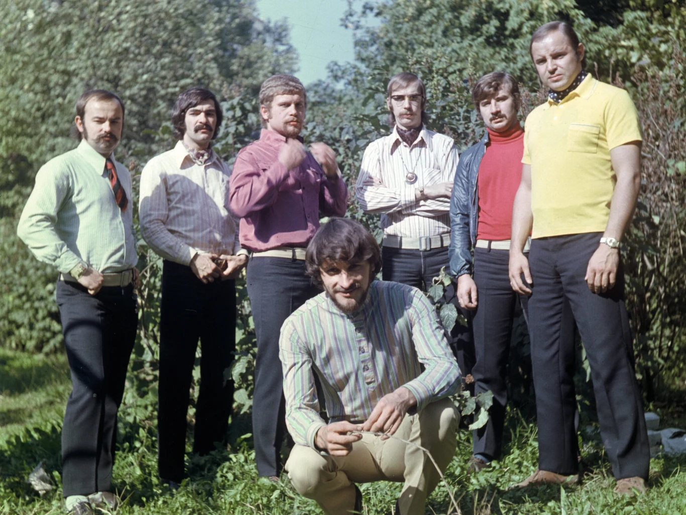 Blackout krótko później przerodził się w bluesową legendę, Breakout. Stan wcześniej jednak opuścił zespół i stanął na czele Bizonów. Koncertował z nimi przez dwa lata, aż do końca 1970 roku. Na zdjęciu z kolegami z zespołu w 1968 r.