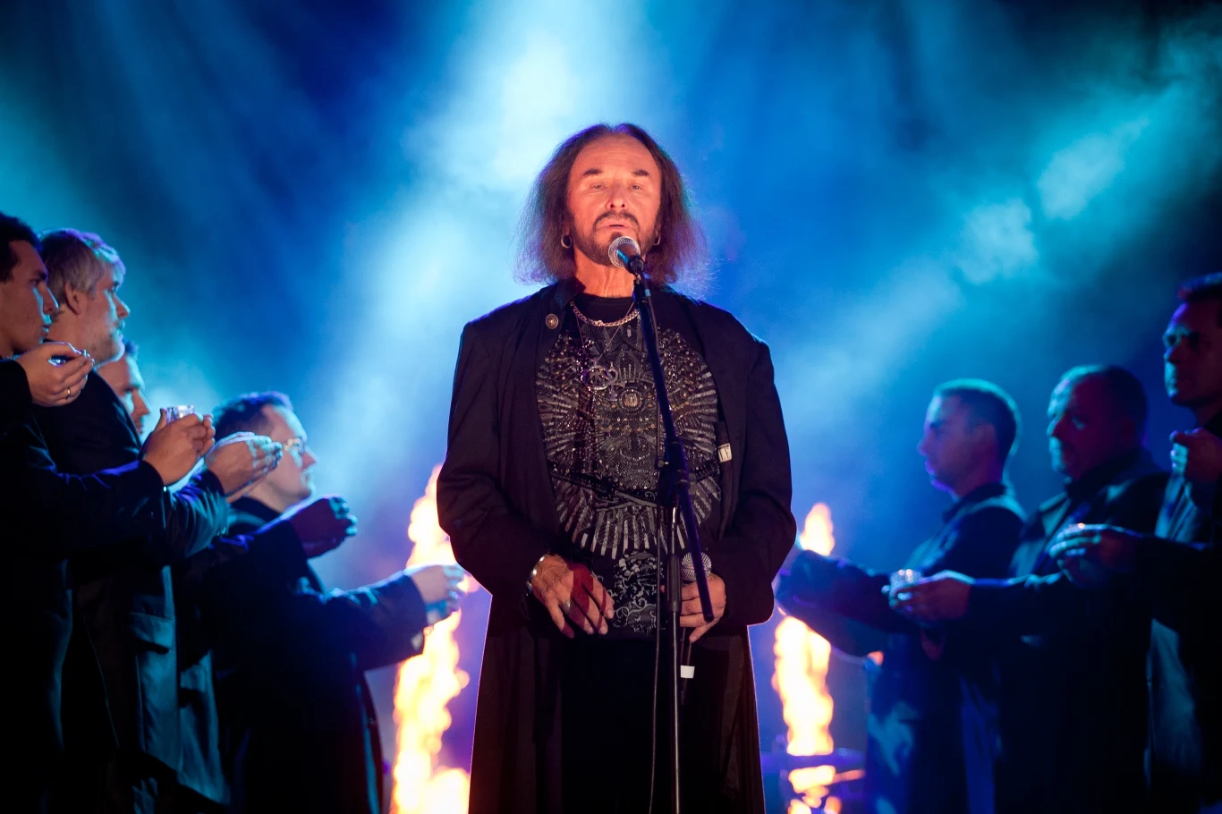 Stan Borys podczas swego jubileuszu w 2011 roku.