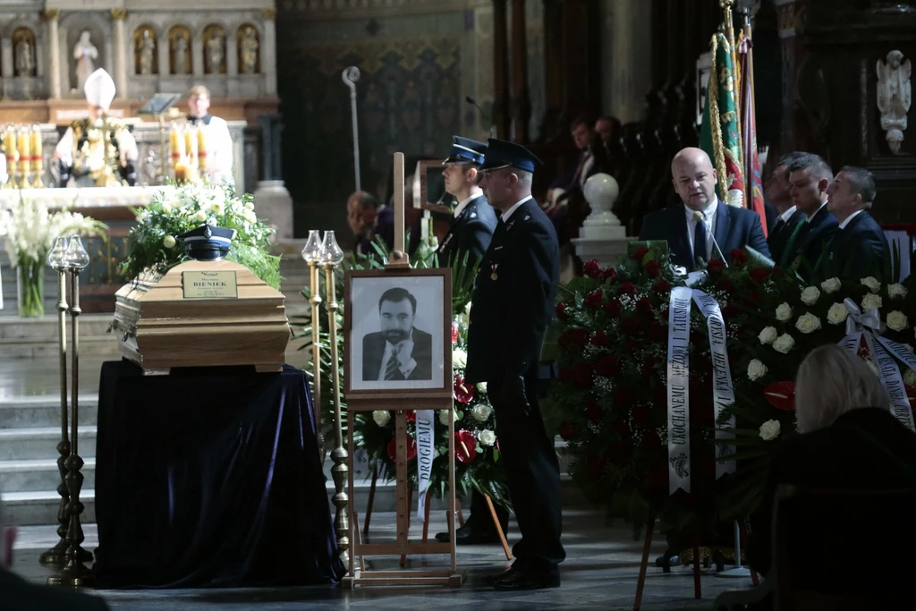 Uroczystości pogrzebowe starosty Uroczystości pogrzebowe starosty