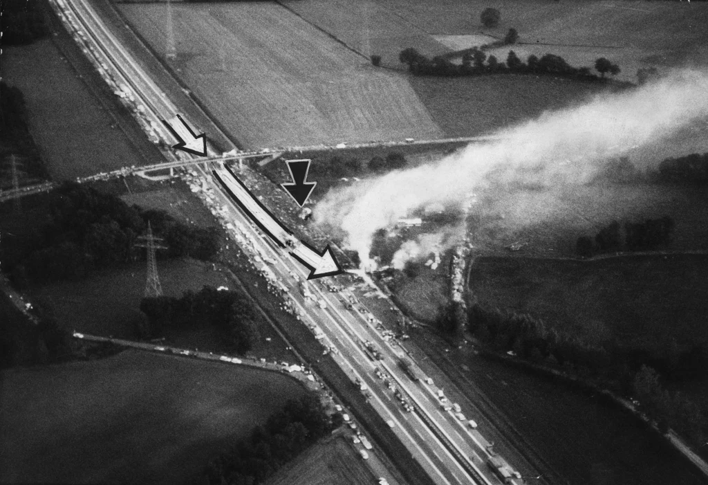 Piloci podjęli próbę wylądowania na niemieckiej autostradzie