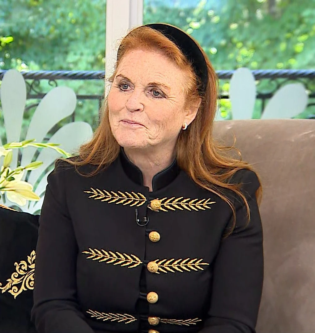 Sarah Ferguson podczas wywiadu dla Polsat News Sarah Ferguson podczas wywiadu dla Polsat News