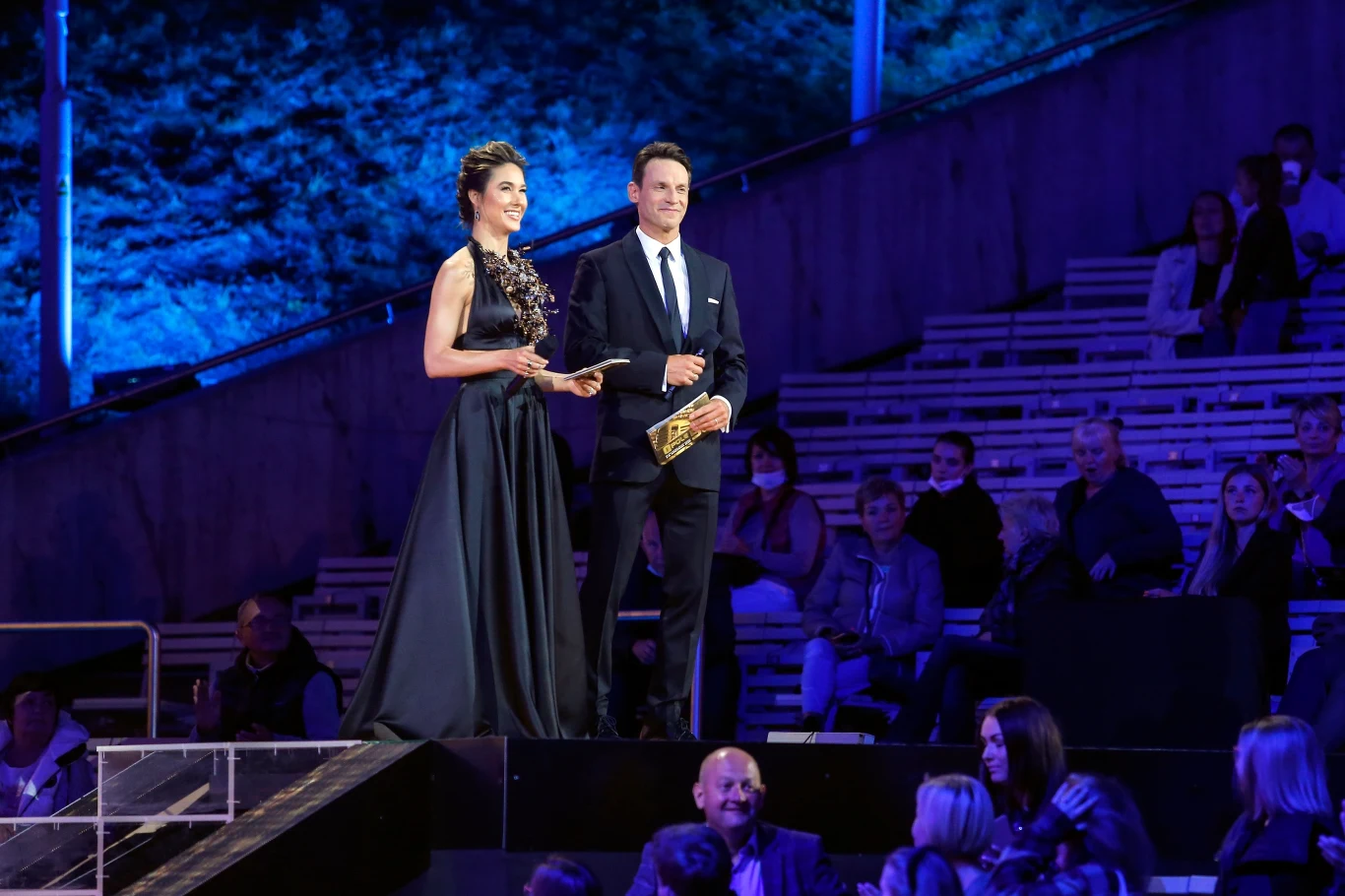 Koncert poprowadzili Ida Nowakowska i Tomasz Wolny.