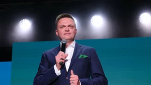 Lider ruchu Polska 2050 Szymon Hołownia
