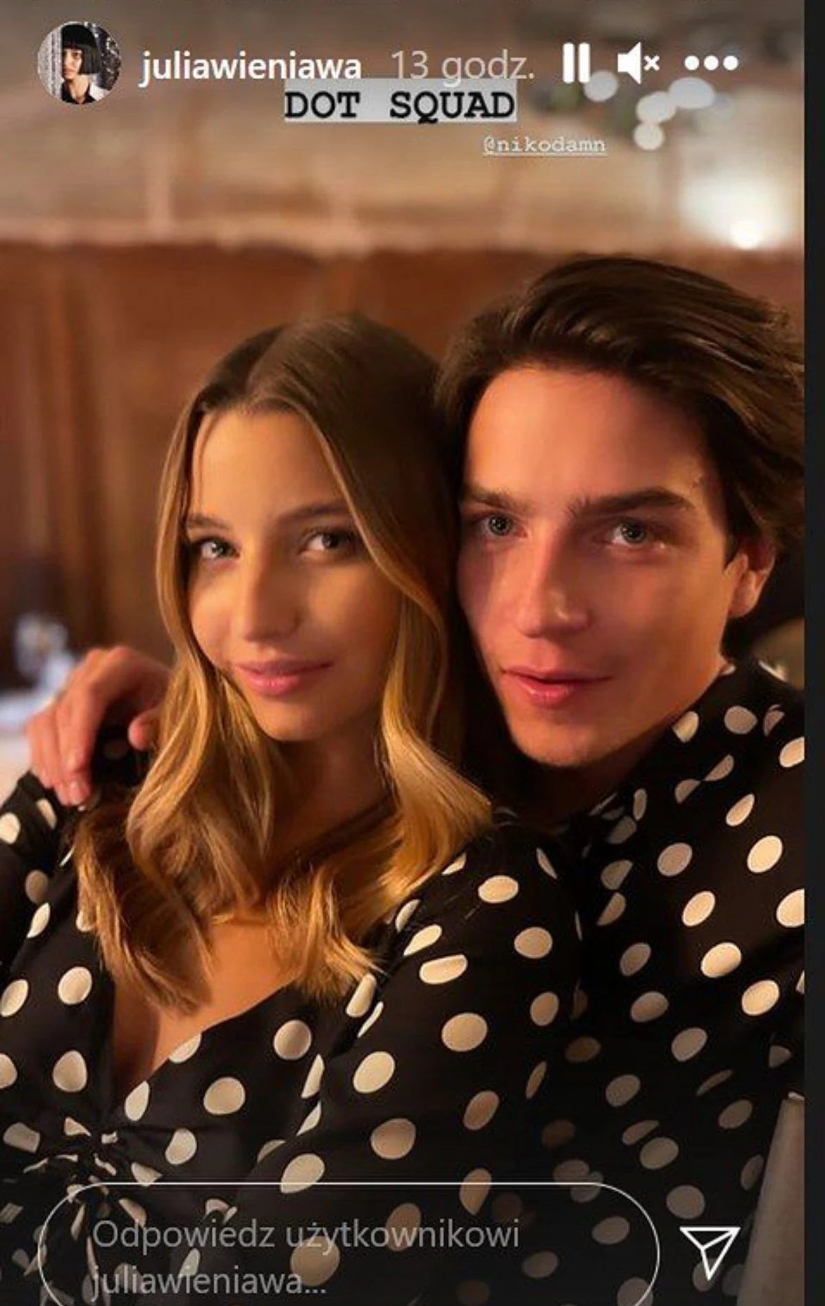 Julia Wieniawa i Nikodem Rozbicki