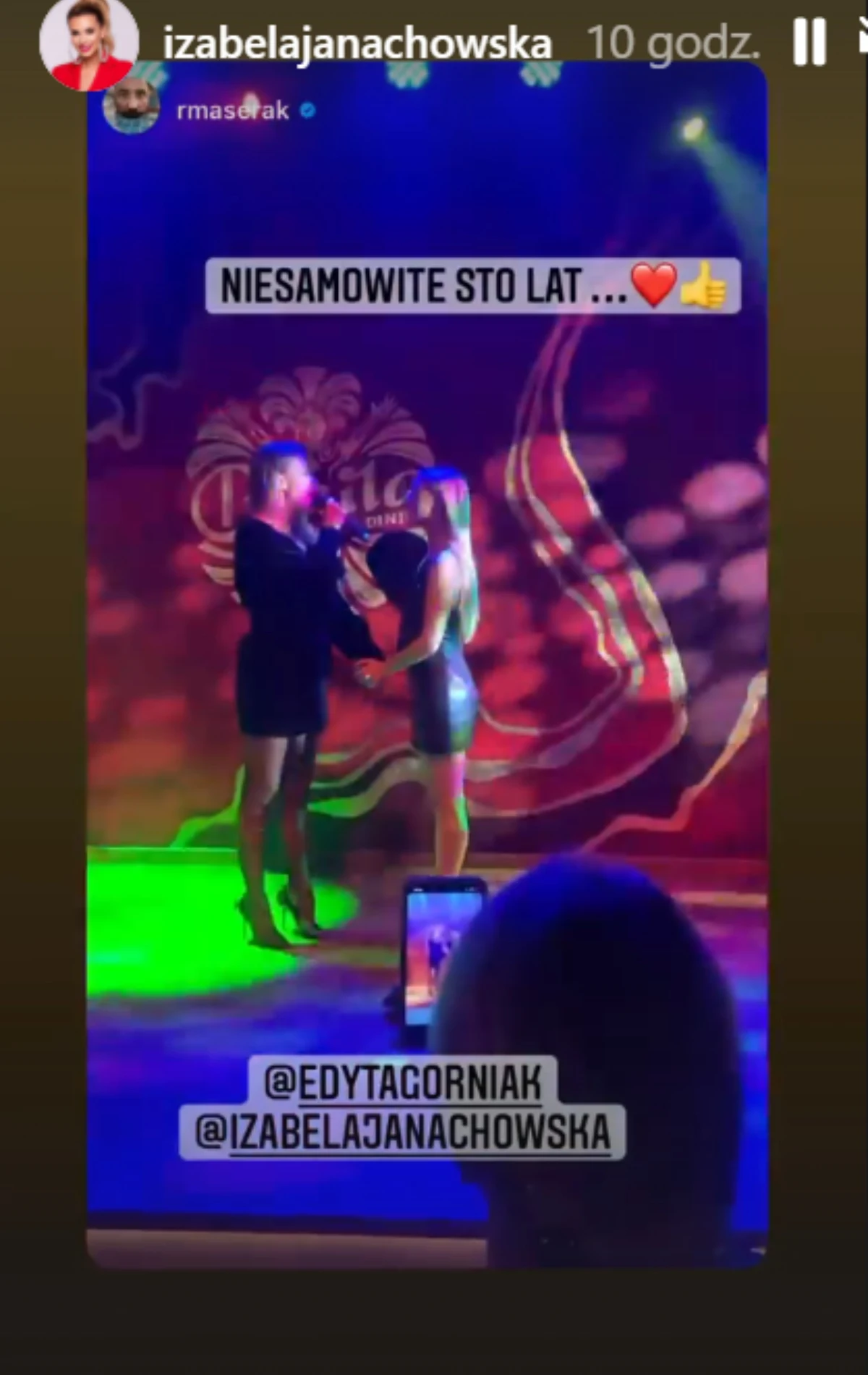 przyjęcie urodzinowe Izabeli Janachowskiej