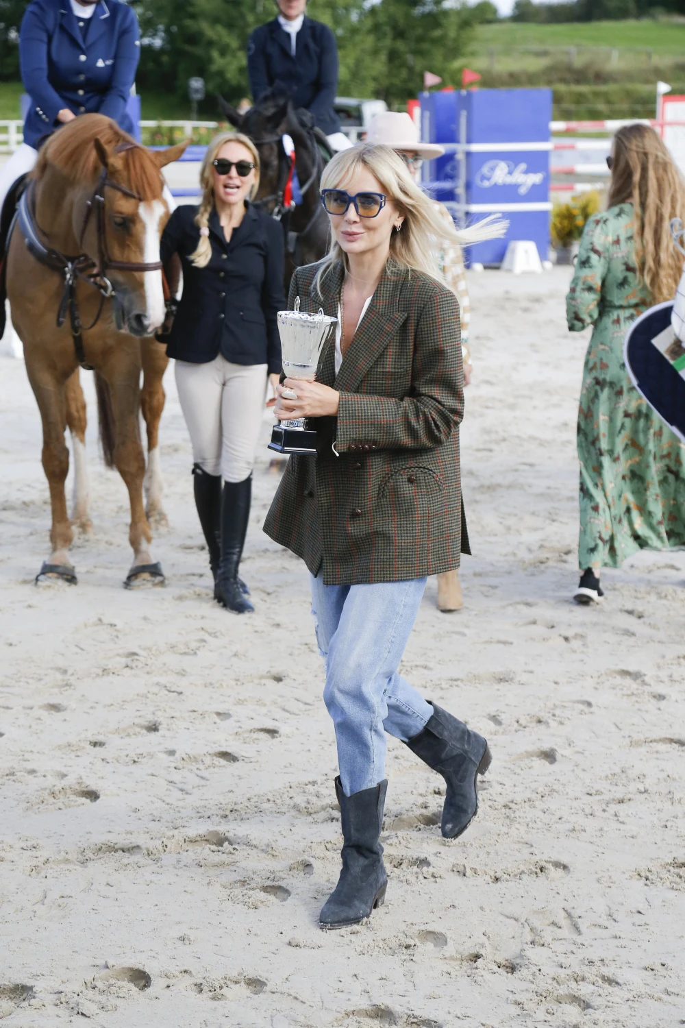 Agnieszka Woźniak-Starak w Gałkowie Agnieszka Woźniak-Starak w Gałkowie