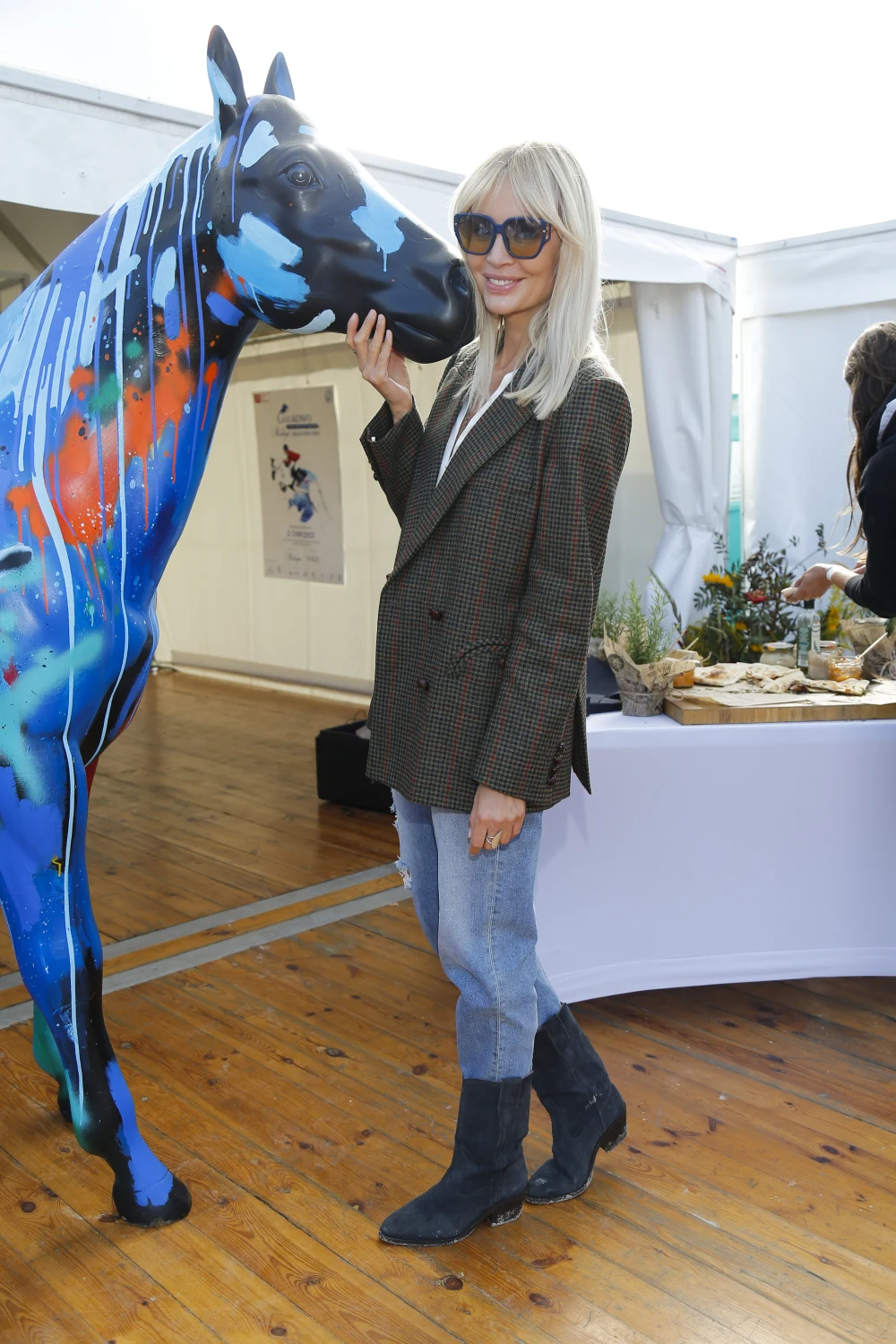 Agnieszka Woźniak-Starak w Gałkowie Agnieszka Woźniak-Starak w Gałkowie